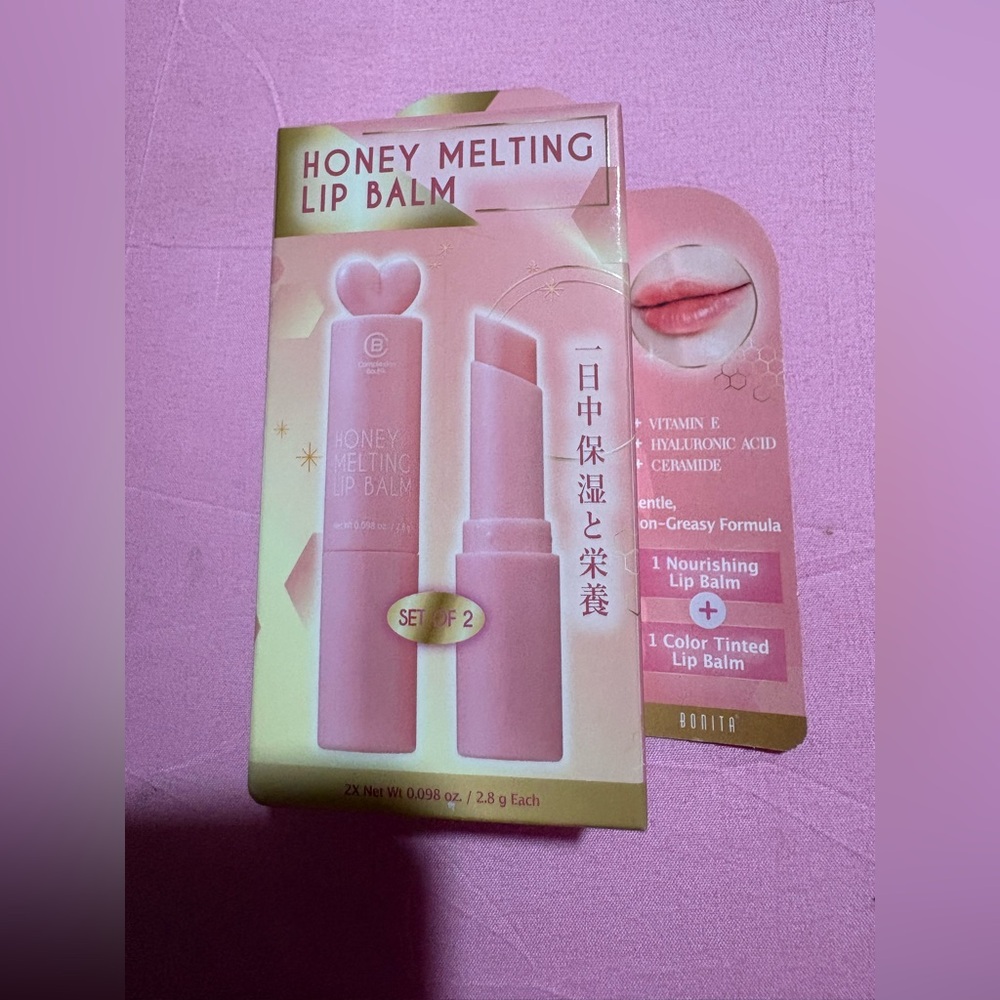 Honey Melting Lip Balm - Soft Pink